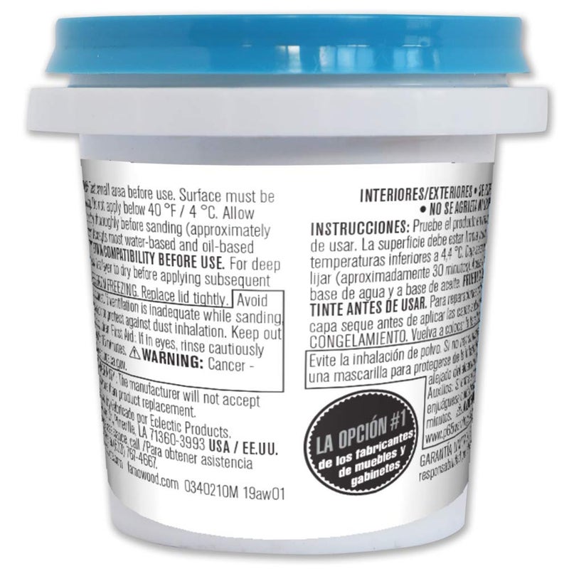 FamoWood 40042126 Latex Wood Filler - 1/4 Pint, Natural - Image 2